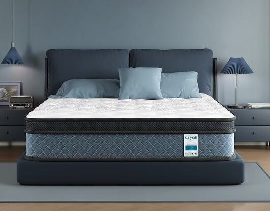 14-inch Medium Firm Gel Memory Foam Mattress with Pocket Spring Hybrid Mattress